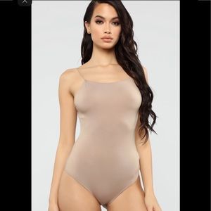 Fashion Nova Backless Bodysuit
